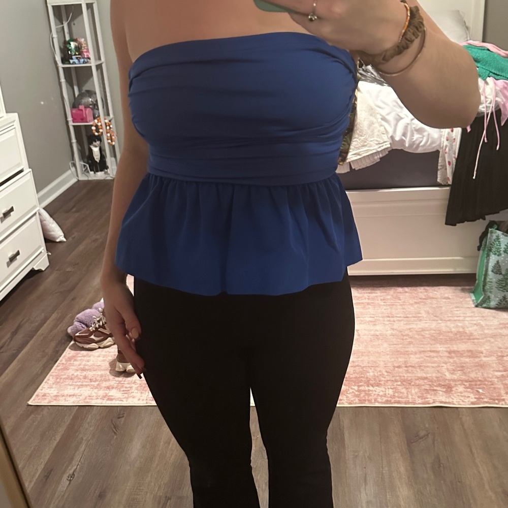 SHEIN Royal Blue Top